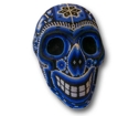 Döskalle, Blue. Huichol Shaman art.