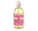 Savon de Marseille glasflaska - Rose