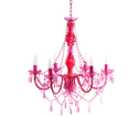Lampa Gypsy Kandelaber Fuchsia 60