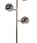Golvlampa Chromeball x 3