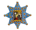 Mexikansk dekoration Estrella Blue 2