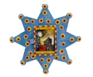 Mexikansk dekoration Estrella Blue 2