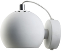 Lampa Ball Vägg vit matt