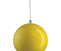 Lampa Ball Pendel Gul